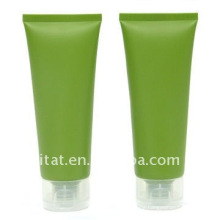 Plastic tube container for cosmetics hot stamping plating cap